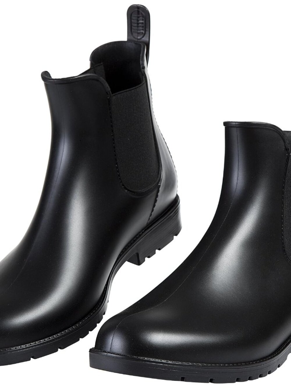 Women's Ankle Rain Boots Waterproof Chelsea Boots | Stylish Matte Finish, Easy O - Picture 4 of 8
